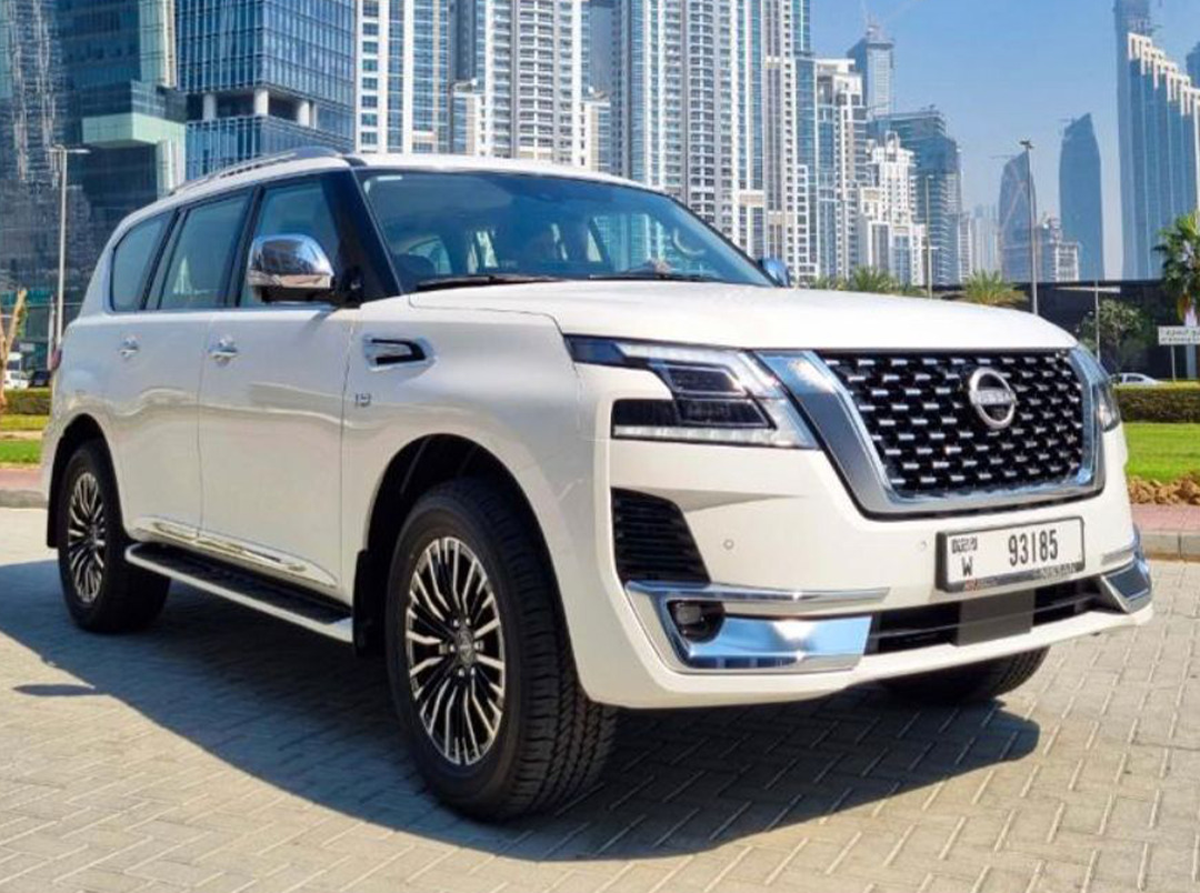 Rent A Nissan Patrol Platinum In Dubai Luxury Car Rental