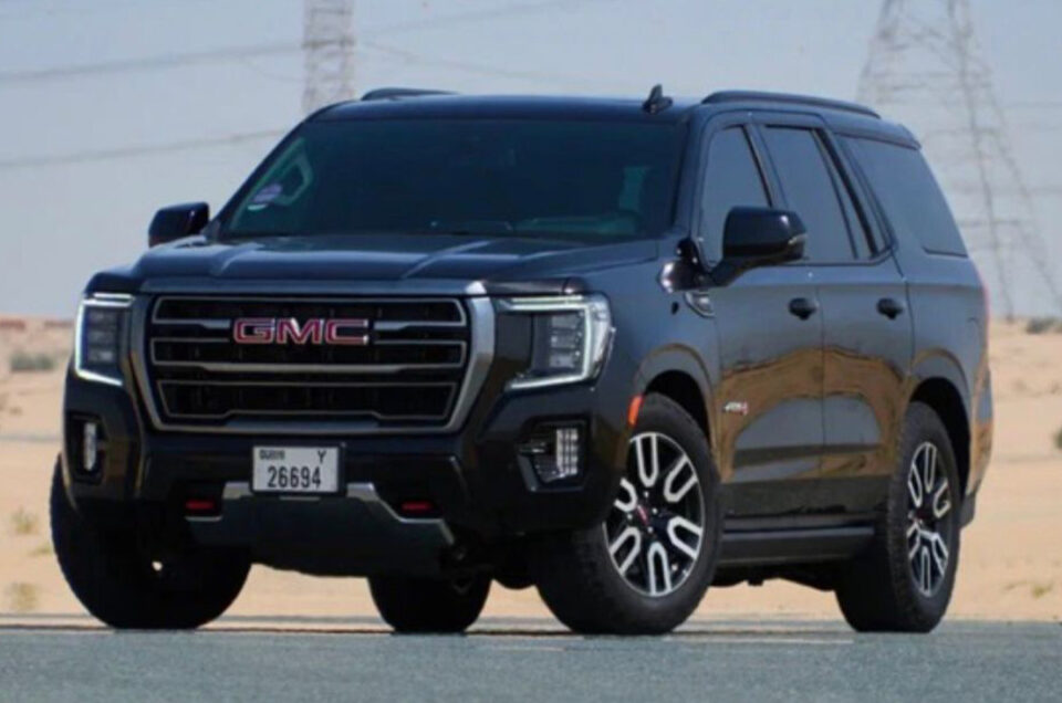GMC Yukon rent a car in Dubai | luxury Car Rental