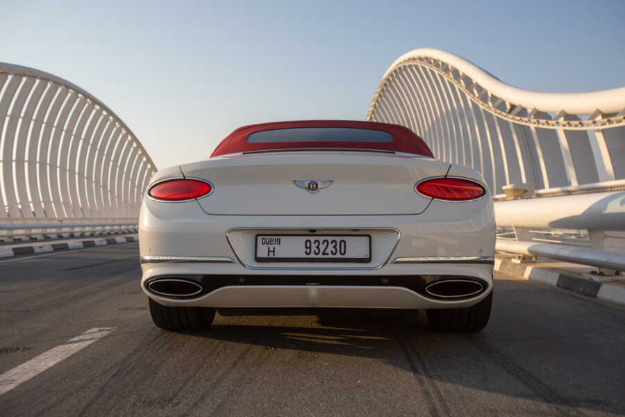 Bentley GTC Convertible rent a car Dubai